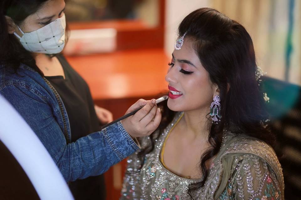 Bridal makeup