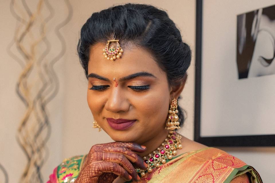 Bridal makeup