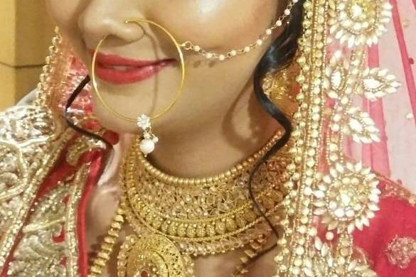 Bridal makeup