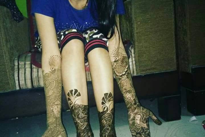 Designer mehndi