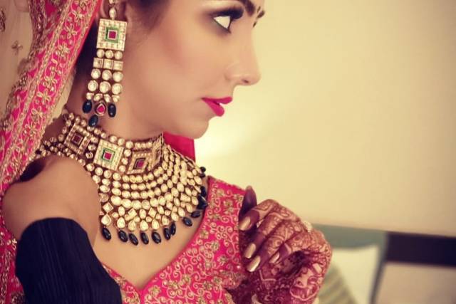 Bridal makeup