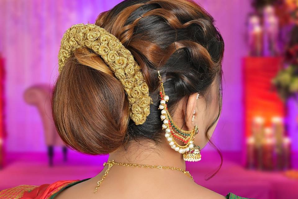 Bridal hair style