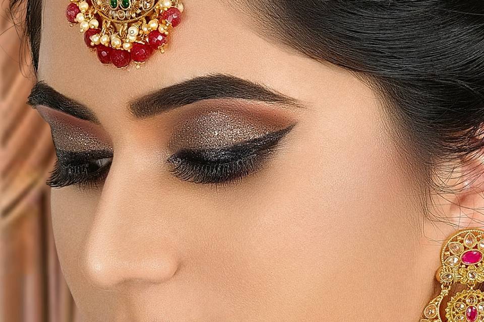 Bride makeup