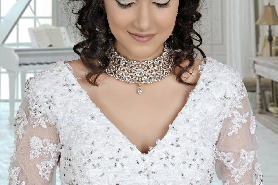 Bridal hair and makeup