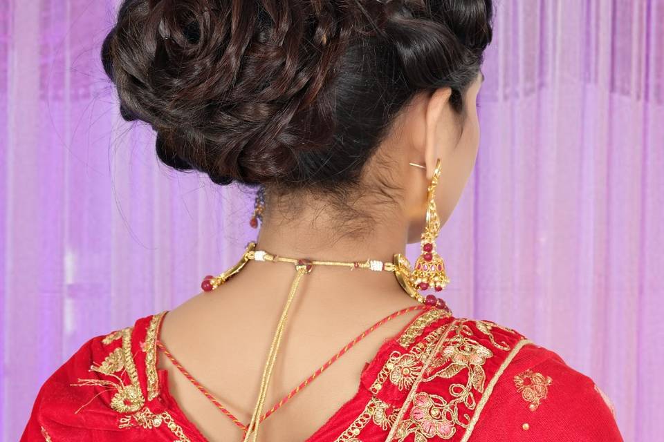 Bridal hair style