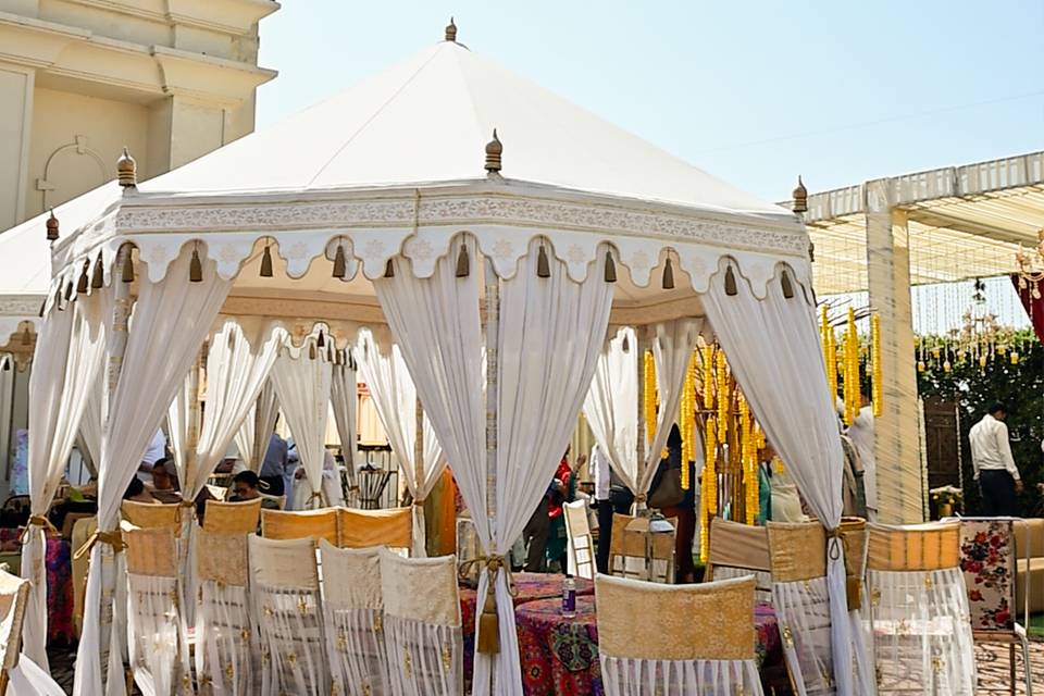 Haldi decor