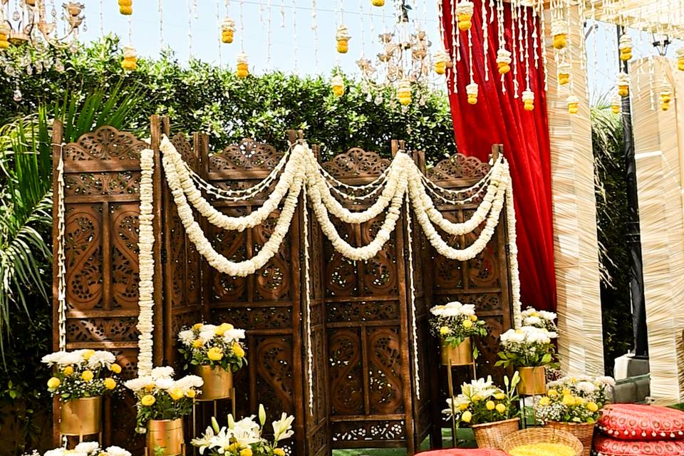 Haldi decor
