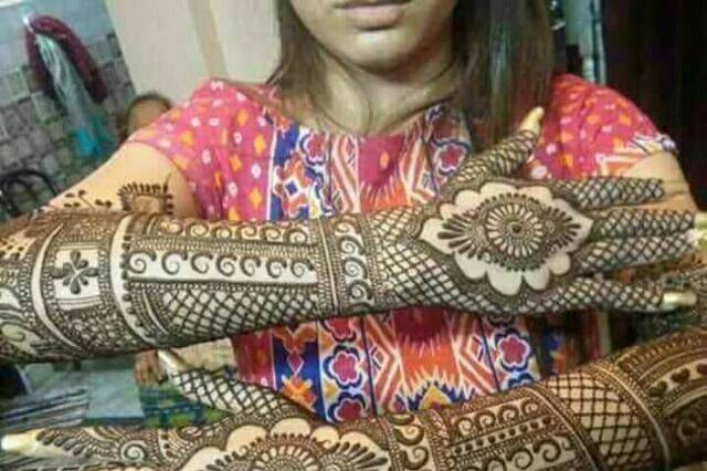 Designer mehndi