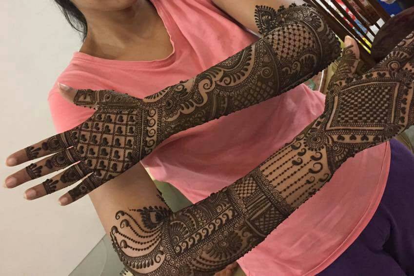 Designer mehndi