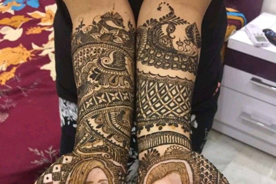 Designer mehndi