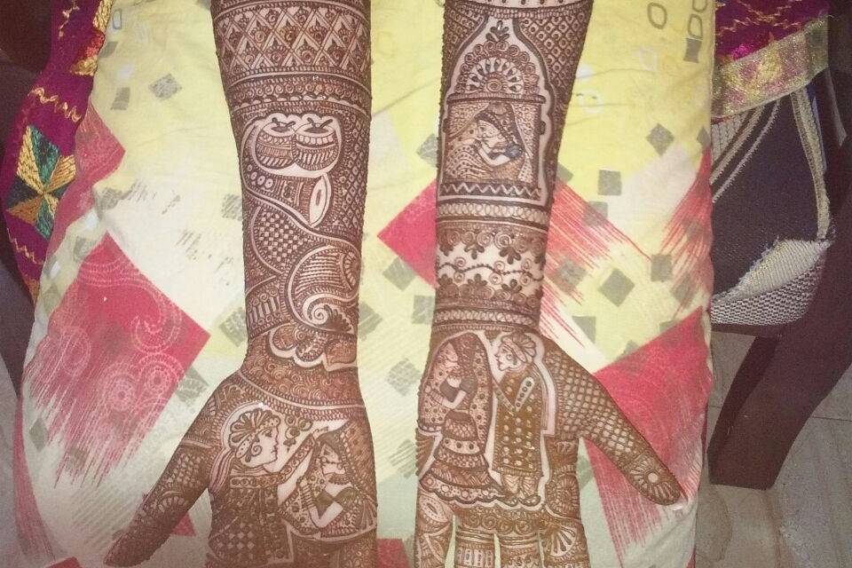 Designer mehndi