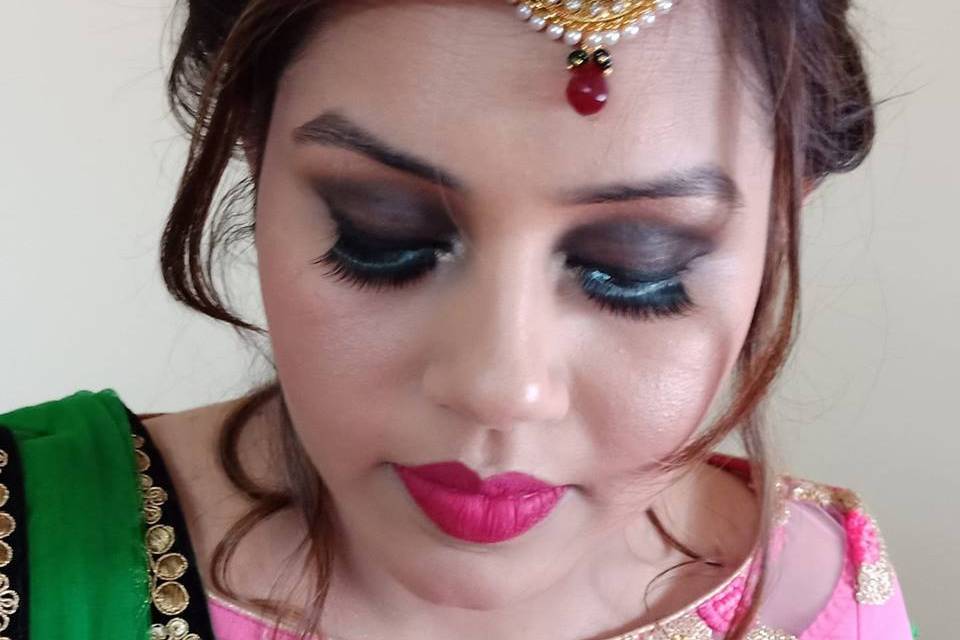 Bridal makeup