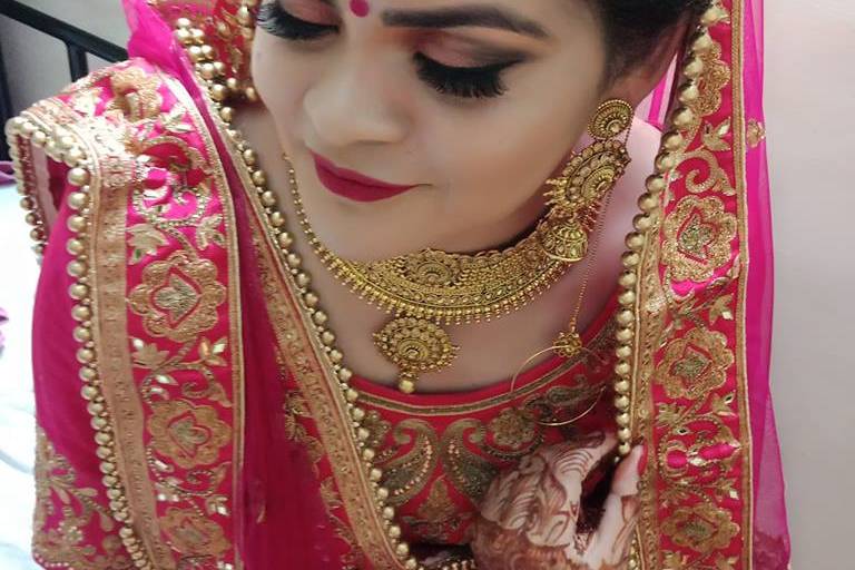 Bridal makeup