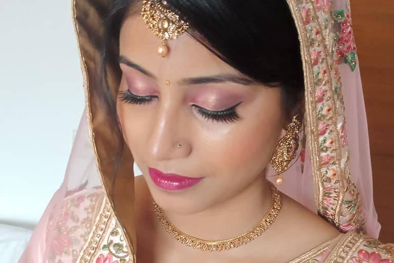 Bridal makeup