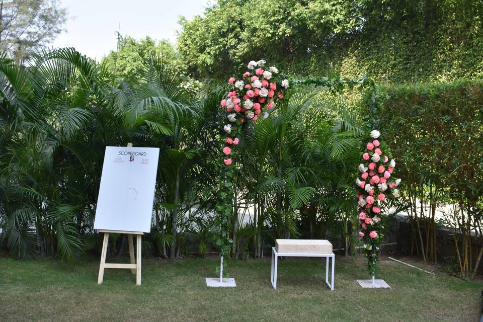 Mehndi seating