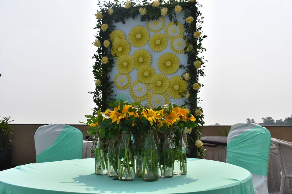 Haldi table top