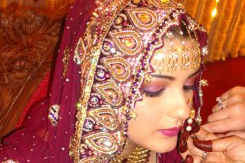 Bridal makeup