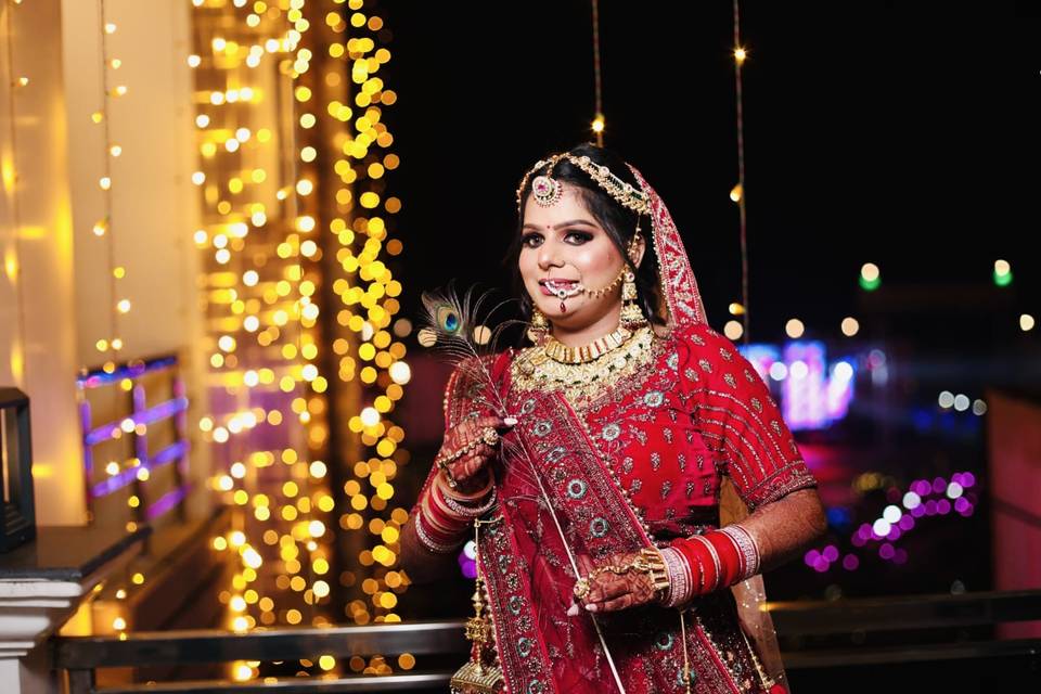 Bridal makeup