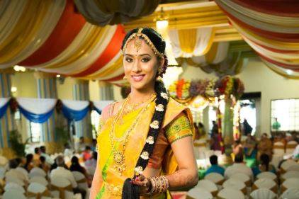 The Traditional South Indian Bride