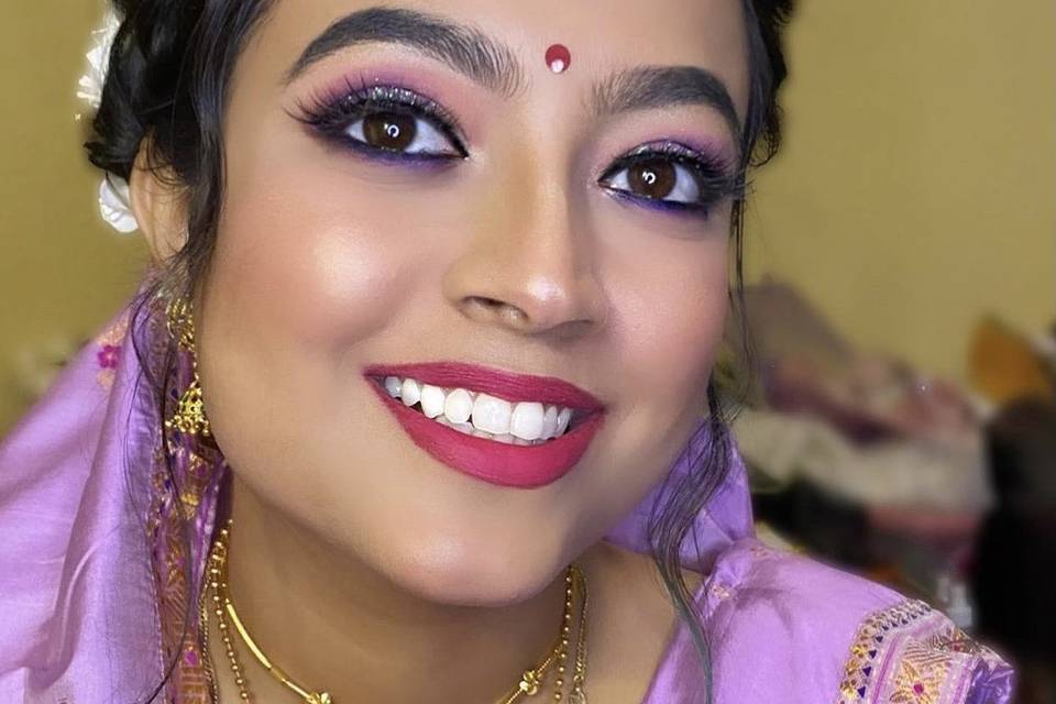 Bridal makeup