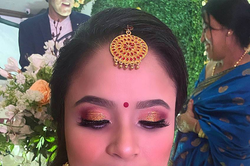 HD bridal makeup