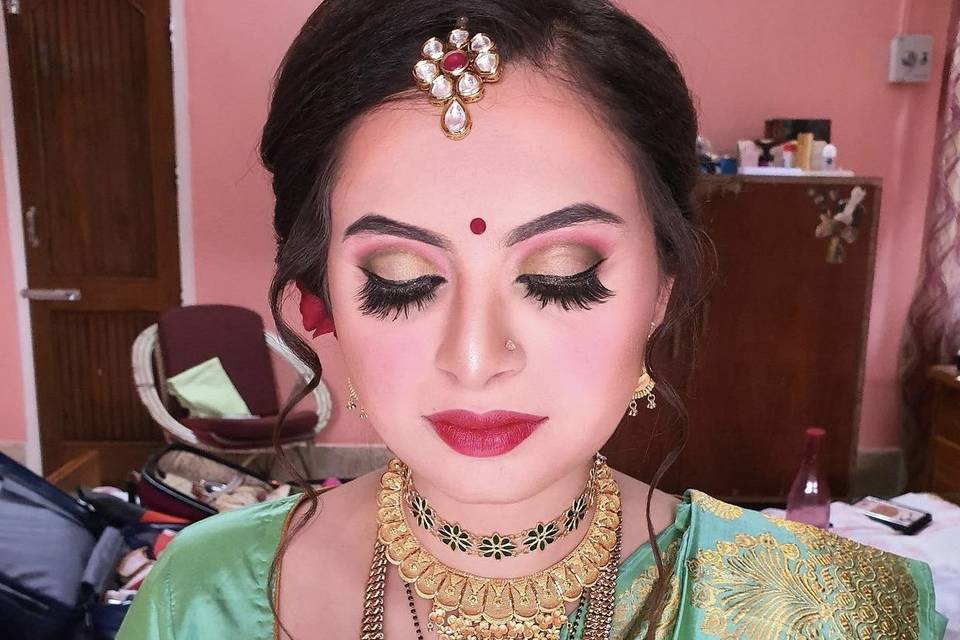 Bridal makeup