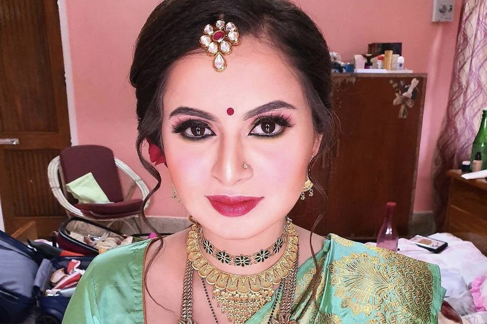 Bridal look