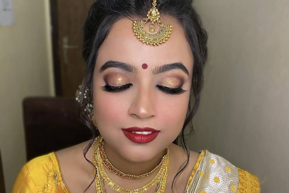 Bridal makeup