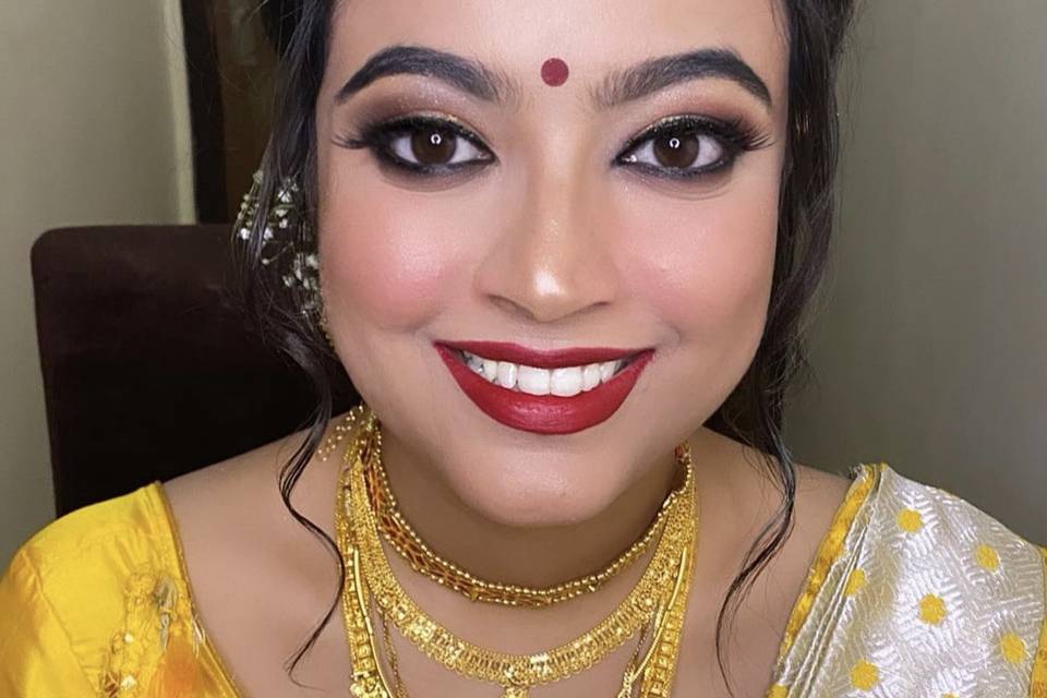 Bridal makeup