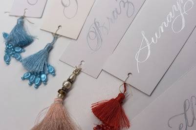 Tasseled Name tags