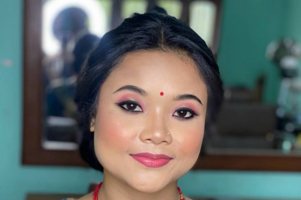 Bridal look