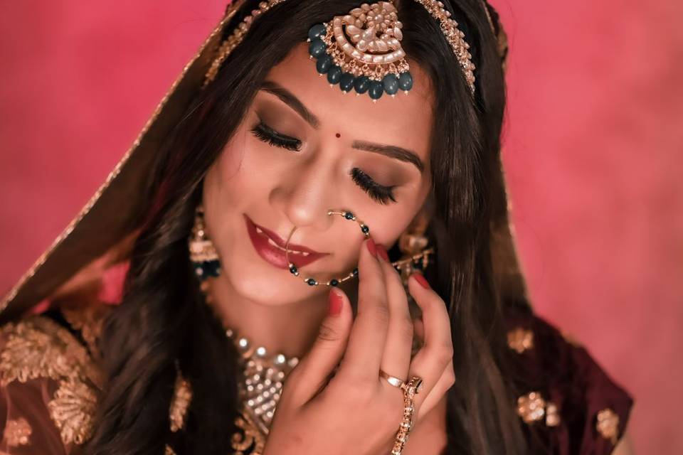 Bridal makeup