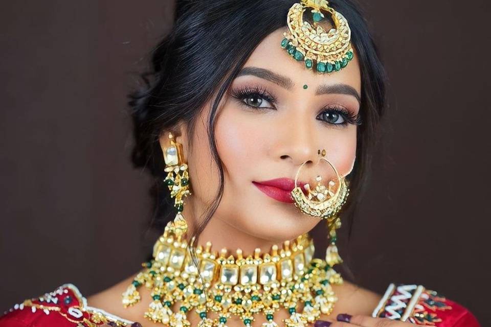 Bridal makeup