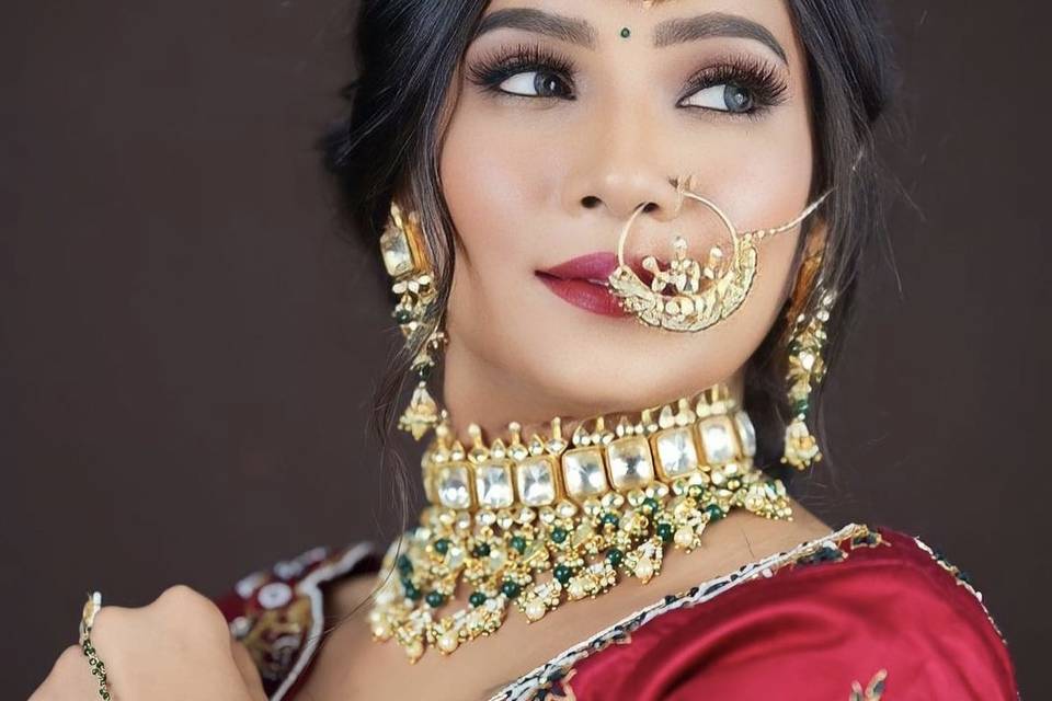 Bridal makeup