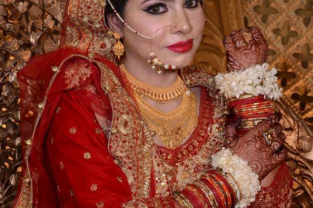 Bridal makeup