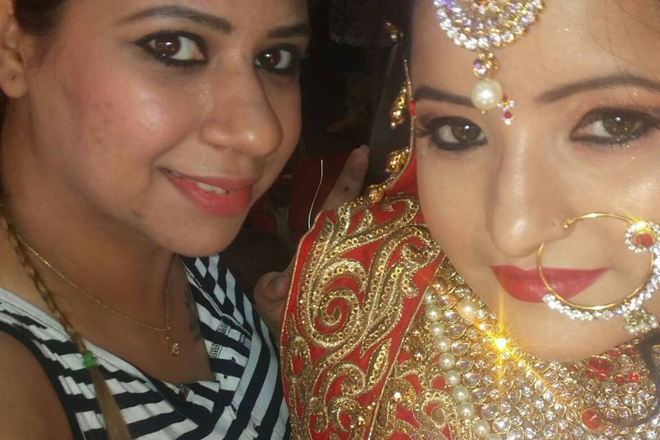 Bridal makeup