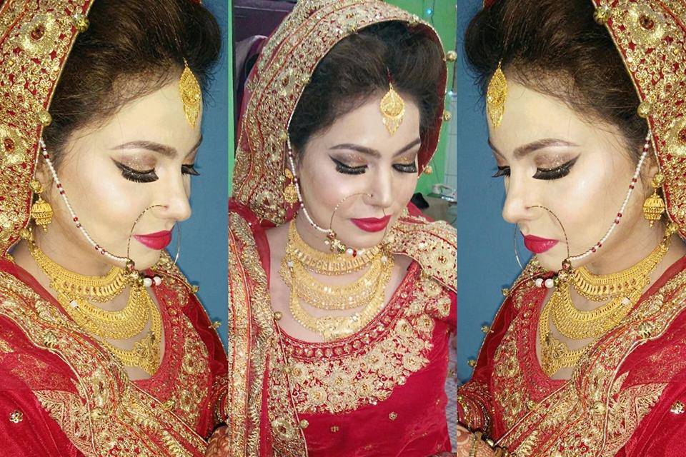 Bridal makeup