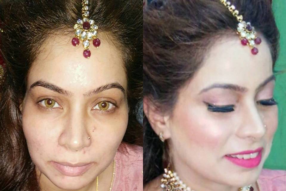 Bridal makeup