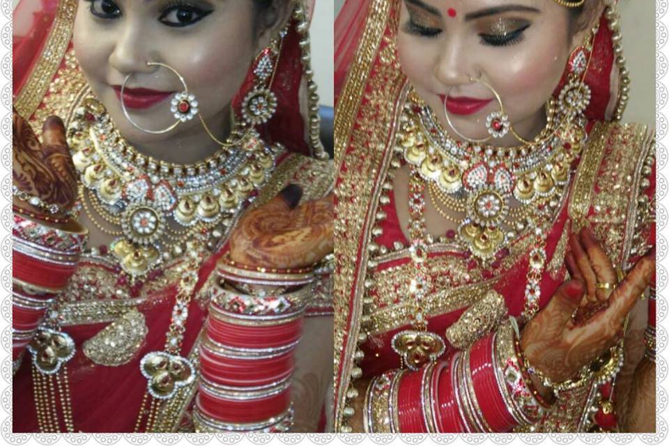 Bridal makeup