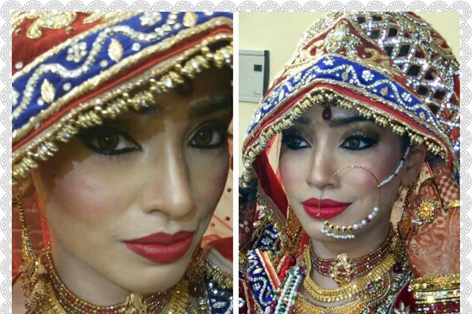 Bridal makeup