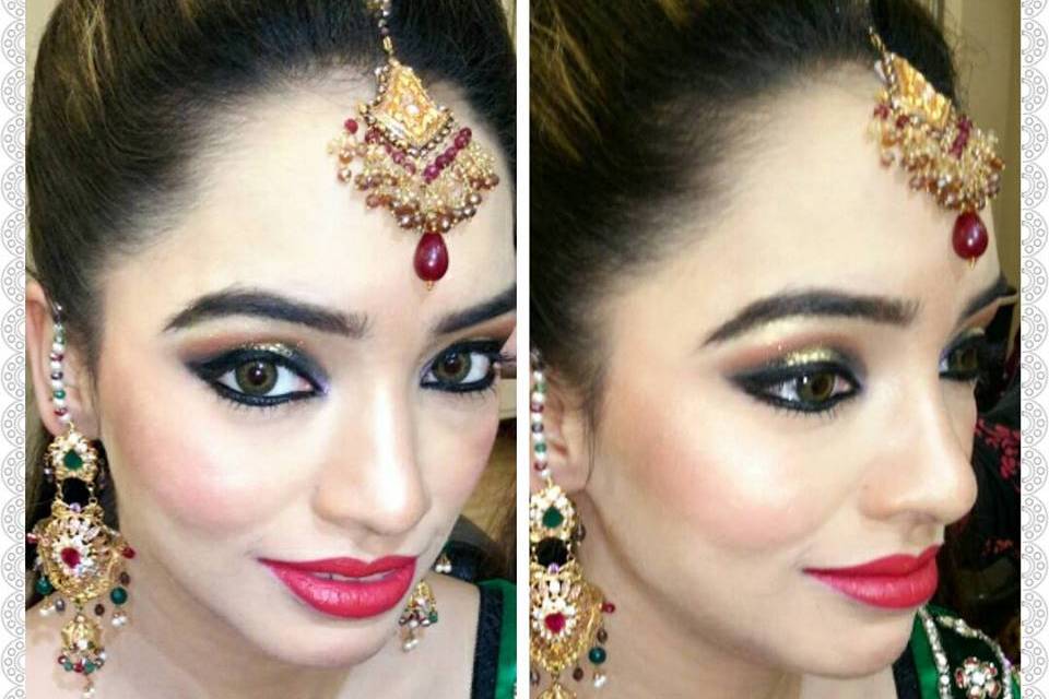 Bridal makeup