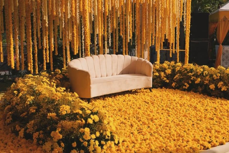 Haldi decor