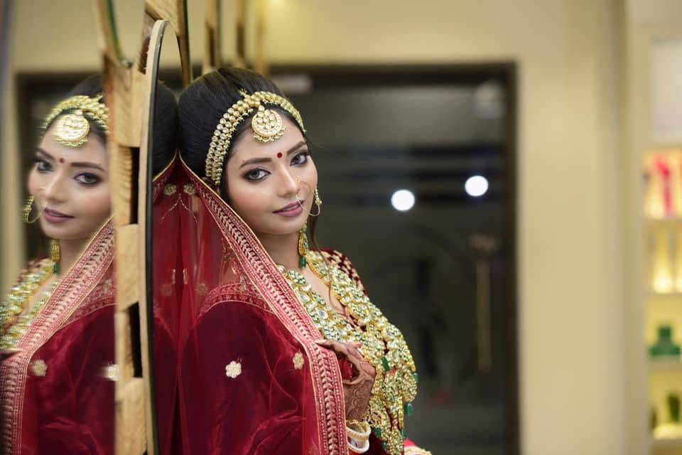 Bridal makeup