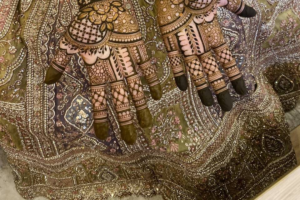 Bridal mehendi