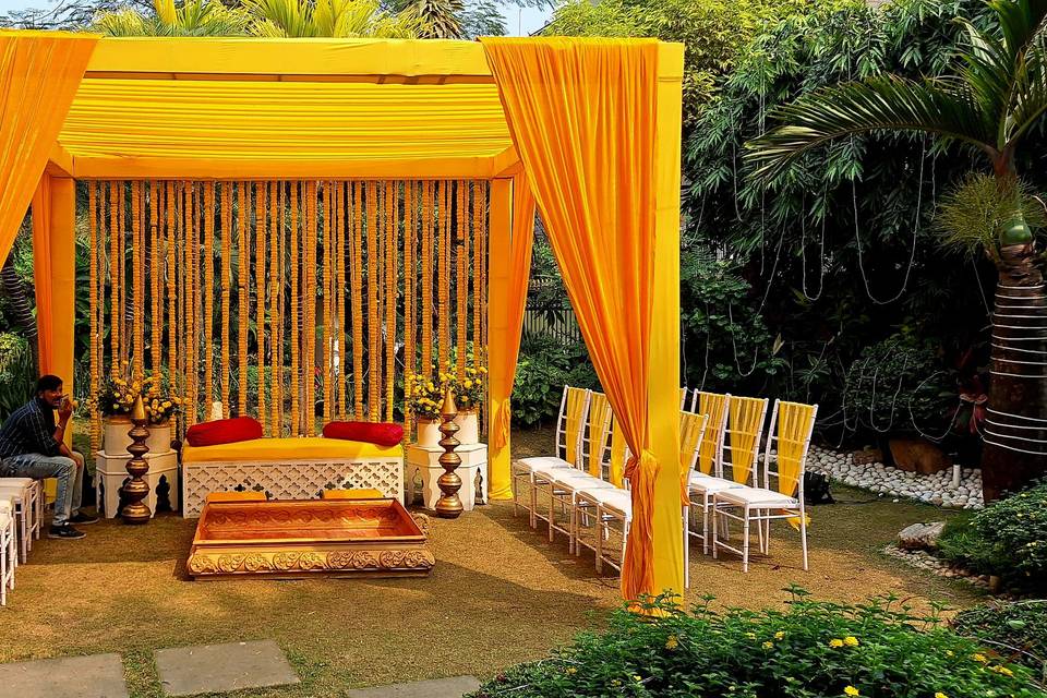 Haldi decor