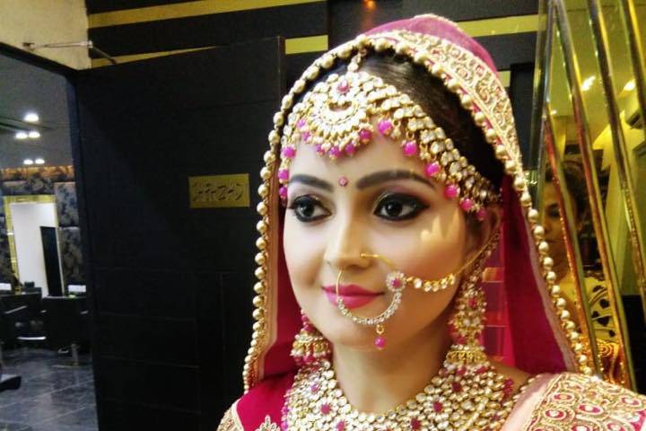 Bridal makeup