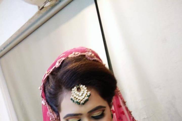 Bridal makeup