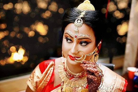 Bridal makeup