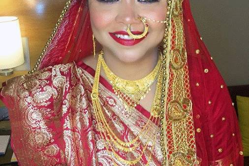 Bridal makeup