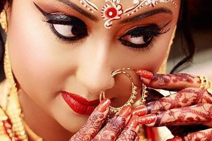 Bridal makeup